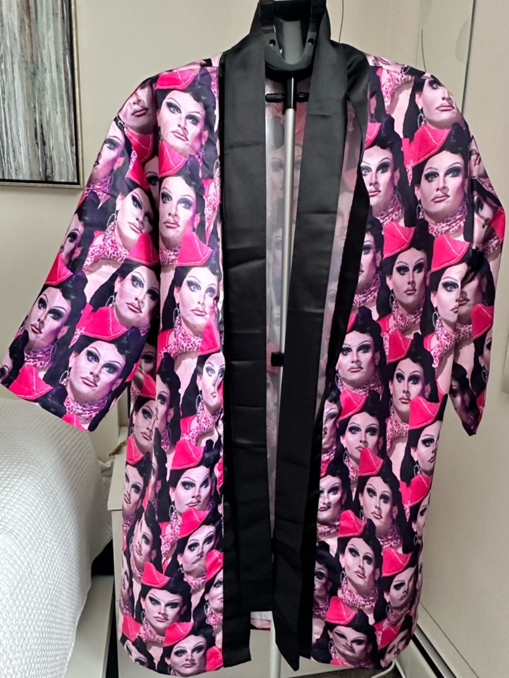 THE 'Jan was ROBED!' ROBE 
XL - 2XL: 40.16" long, 50.79" chest